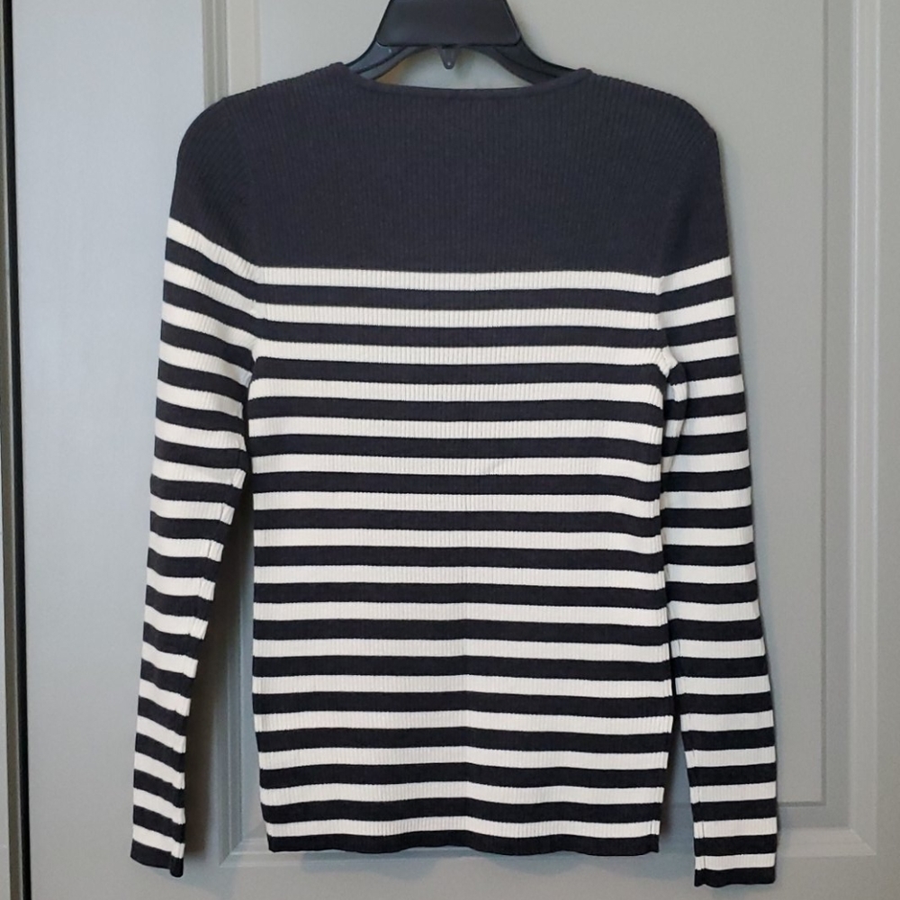 🥳HP🥳 Lauren Ralph Lauren Striped Sweater - Picture 2 of 13